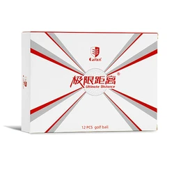 Caiton 12Pcs 2-Layer Golf Balls Extreme Distance, Accurate Flight, Durable Practice Training Balls for Men Women Outdoor Play