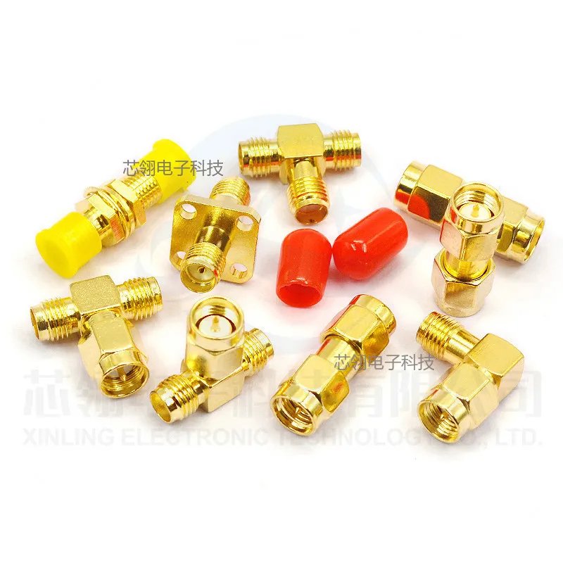 SMA-JJ male to KK female JK-JKWA dapter RP Inverted Polarization Double Elbow Antenna Female to Male Female-to-Male Adapter