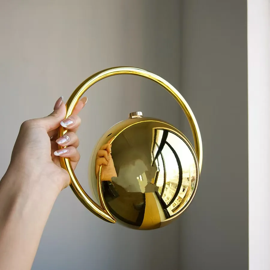 Gold Acrylic Round …