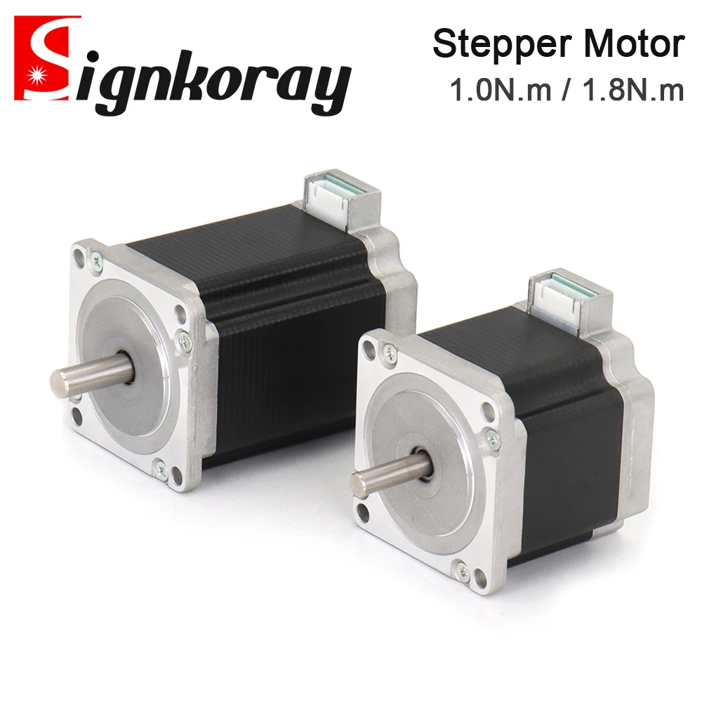 SignkoRay 2Phase DC Hybrid Stepper Motor 57mm NEMA23 Y07-59D1-17151 Shaft Dia8mm Y07-59D1-3260 Shaft Dia.6.35mm for Y2SD2 Driver