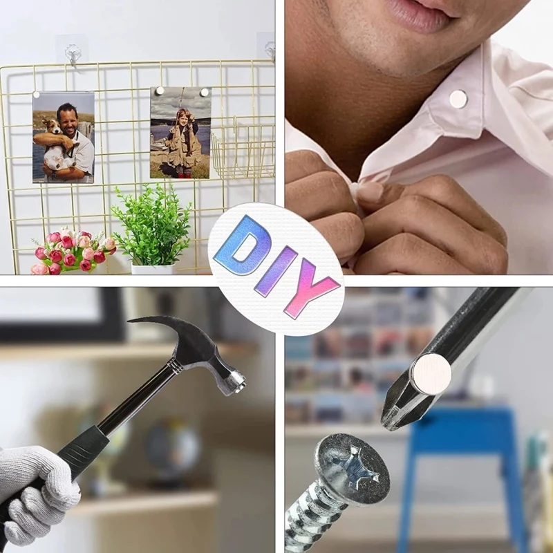 مغناطيس ثلاجة دائري للثلاجة، DIY، المشاريع، Office3X1 3X2 5X1 5X2 8X1 8X2