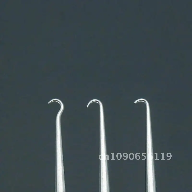 1pcs Surgical Wire Hook Stainless Steel Eyelid Tool Beauty Plastic Surgery Surgical Instrument sharp head pull hook