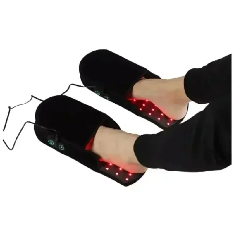 New Design Walking Slippers 660nm 850nm Red Infrared Light Therapy Shoe For Women and Men Foot Care