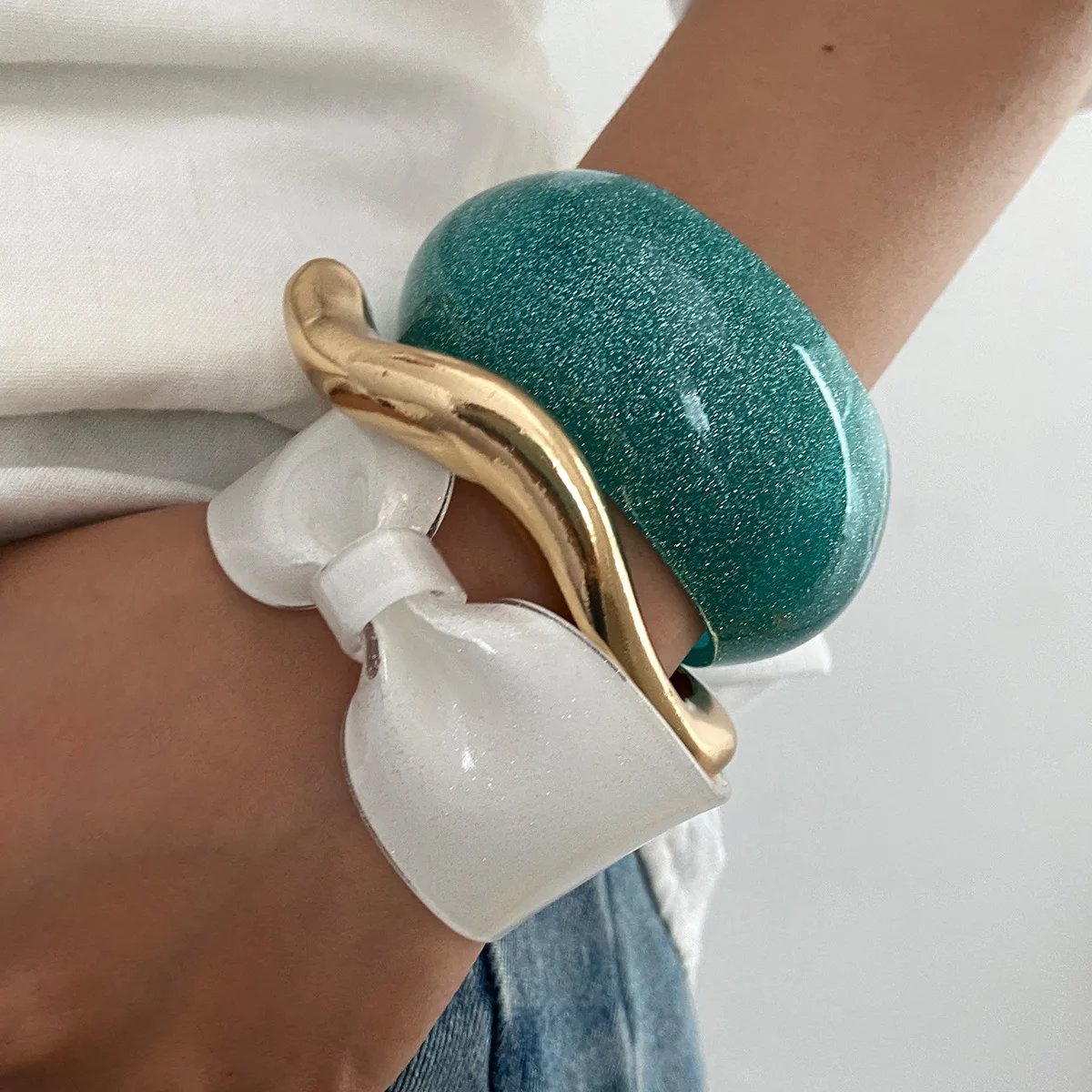 Accessories Geometric Irregular Fashion Bracelet Bracelet New Hot Sale Combination Ladies Bracelet