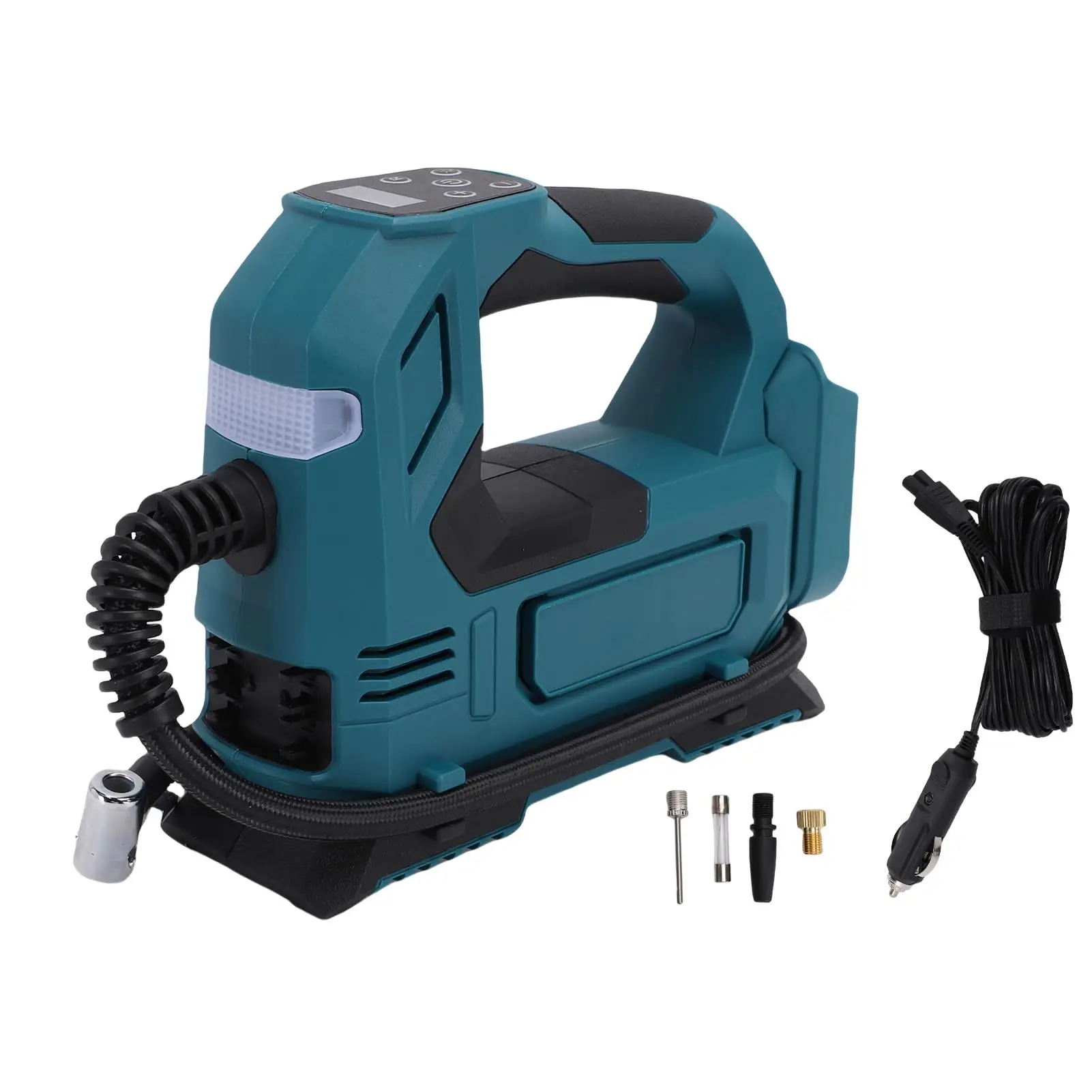 Pour Makita 18V batterie Portable sans fil gonfleur de pneu pompe à Air électrique compresseur d'air portatif pour voiture vélo pneus balle