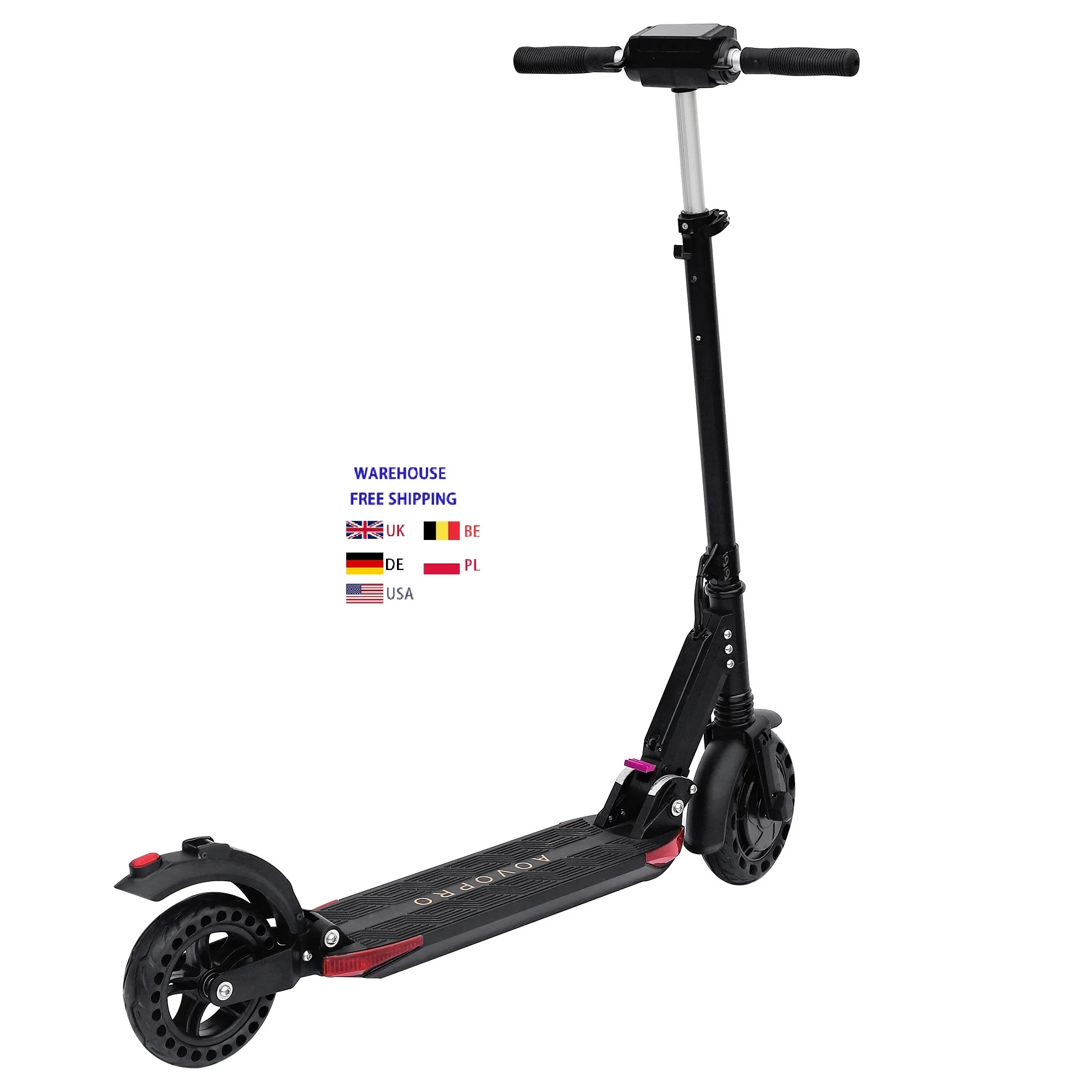 

For Germany Warehouse Drop Shipping E-Scooter With 350W Motor 20Km Range Waterproof Double Brake And 36V Lithium Battery