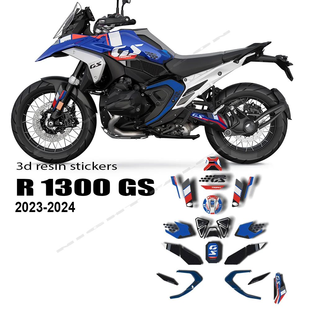 

Аксессуары для наклеек R1300GS для мотоцикла, комплект защитных 3d-наклеек из эпоксидной смолы для GS 1300 R 1300 GS 2023 2024