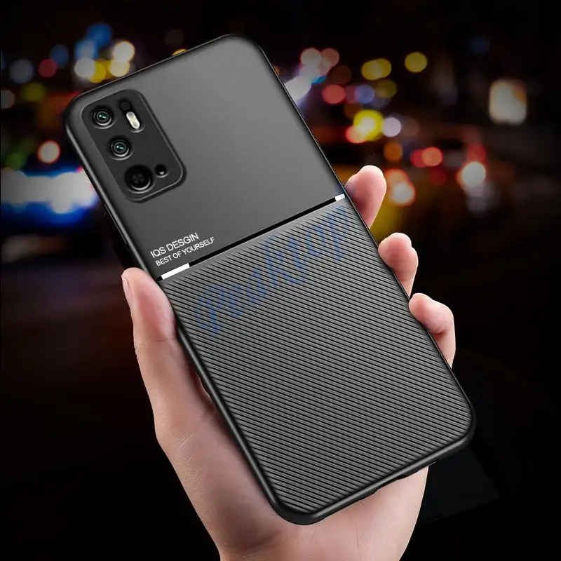 Anti-Fingerprint Matte Magnetic Case for Xiaomi Redmi Note 10T 5G 9A 9T 10 10S S 9C POCO X3 GT NFC M3 Pro F3 Thin Cover Funda