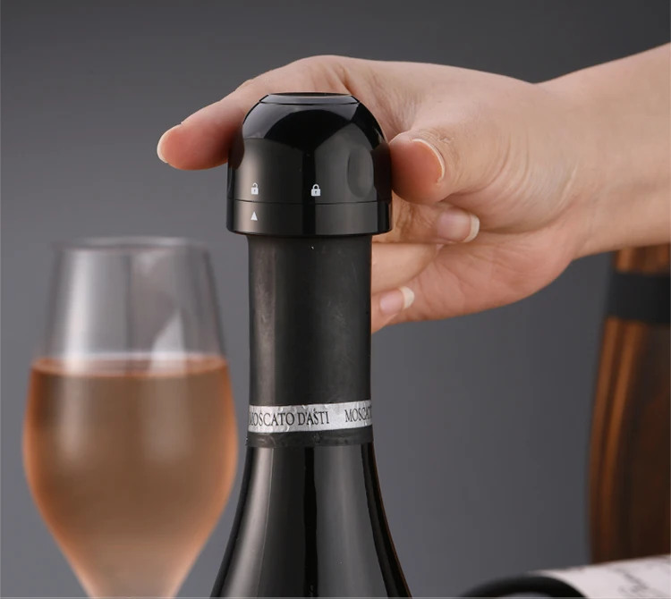 1/2Pcs Vakuum Rotwein Flasche Kappe Stopper Silikon Versiegelt Champagner Flasche Stopper Wiederverwendbare Behalten Frische Wein stecker Bar Werkzeuge – Detail 14