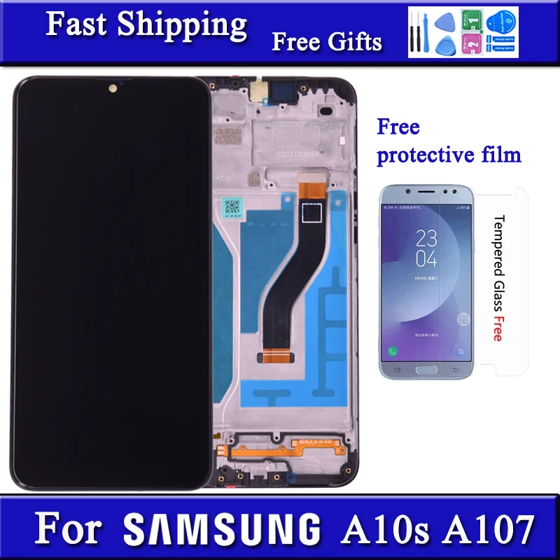 

Original Screen For Samsung Galaxy A10s A107 Lcd SM-A107F SM-A107M Display Touch Screen Digitizer Assembly Replacement Part