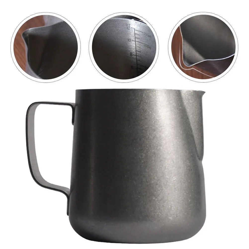 

Stainless Steel Milk Frothing Pitcher 500Ml Coffee Art Steaming Cup For Latte Cappuccino Kitchen Gadget Tool
