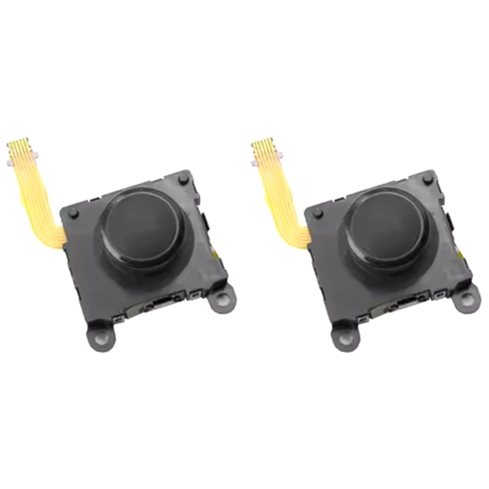 A97I-2X 3D Analog Joystick Replacement For 1000, Dual Left And Right Controller Sticks, High-Quality Black