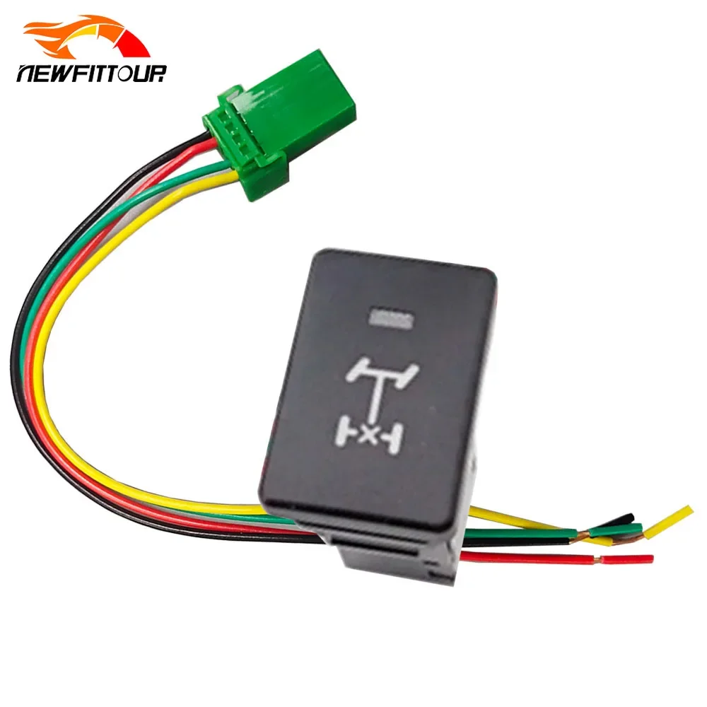 

for Toyota Land Cruiser 2007-2020 Car Rear Diff Lock Push Switch Button With Connection Wire