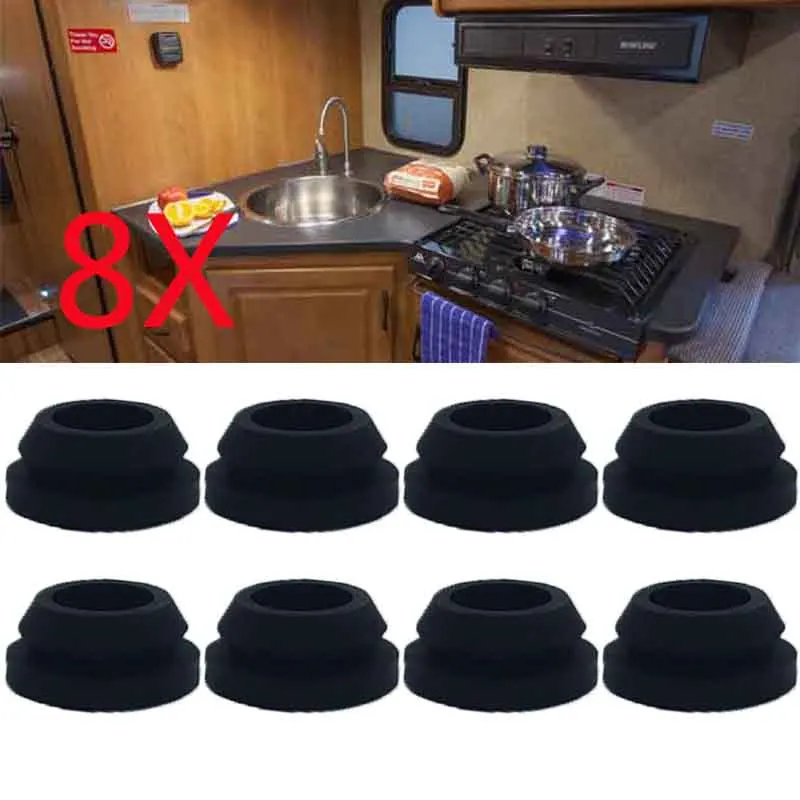 8X RV Stove Top Grommet Compatible For Magic Chef Grate Camping Trailer Stove RV Stove Top Grommet