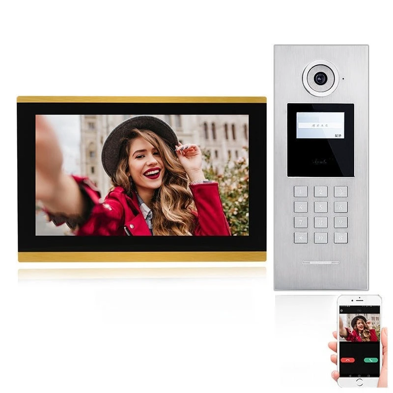 Building intercom, visual metal access control equipment