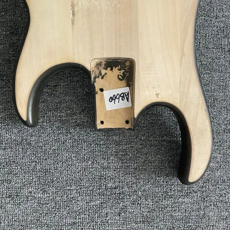 

AB660 Незавершенный корпус электрического бас-гитары DIY Детали гитары с повреждениями РИчные ручные краски Проблемы