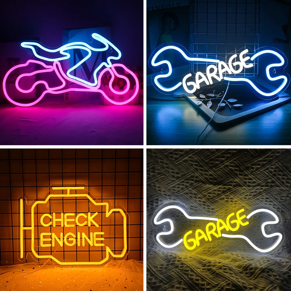 ineonlife feito sob encomenda sinal de neon luz arte da bicicleta parede arte motocicleta loja clube festa esporte moto quarto decoracao da parede presente 01