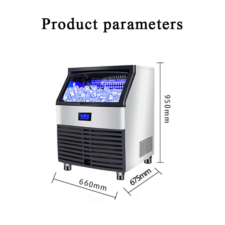Commercial Use 150kg/24h Cube Ice Maker Machine for Sale