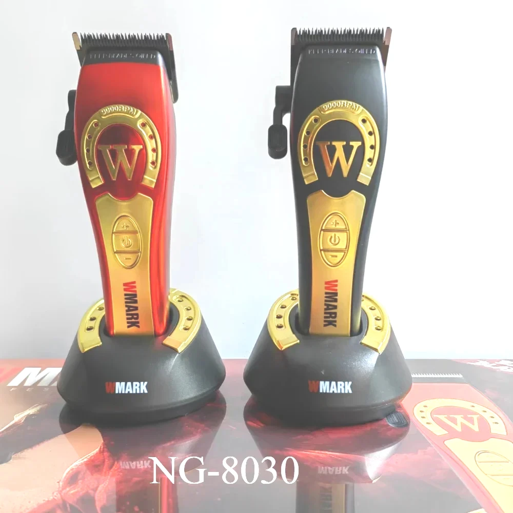 2024NEW WMARK NG-8030 Hair Trimmers Professional Hair Clippers for Men,9000 Speed with Charging Dock Hair Cutting Machine