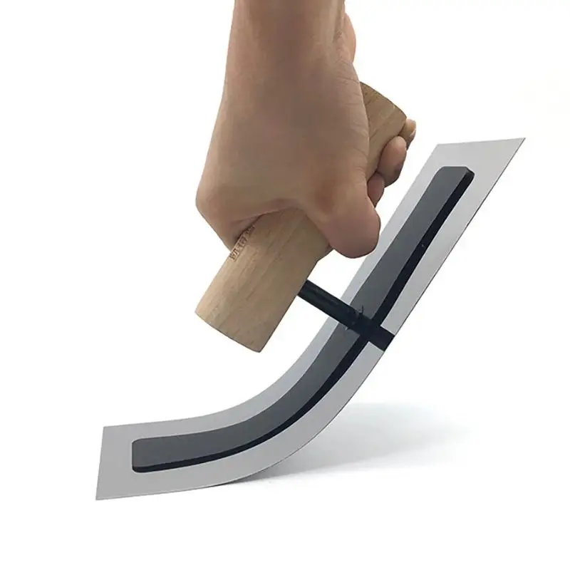 240Mm Thi Công Bê Tông NẠO DỪA Thạch Cao Xoong Inox Trát Trowels, Sàn Gạch Tường Xi Măng Bùn Xoong