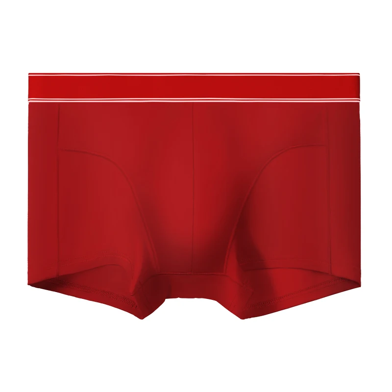 Ice silk antibacterial underwear boys boxer shorts short shorts summer thin sports