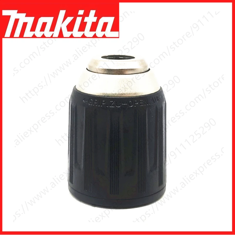 หัวจับดอกสว่านแบบไม่ใช้กุญแจ 13 สำหรับ MAKITA DHP446 DHP456 DHP459 DHP480 DHP482 DHP484 DHP485 DDF446 DDF456 DDF459 DDF480 DDF482 DDF484