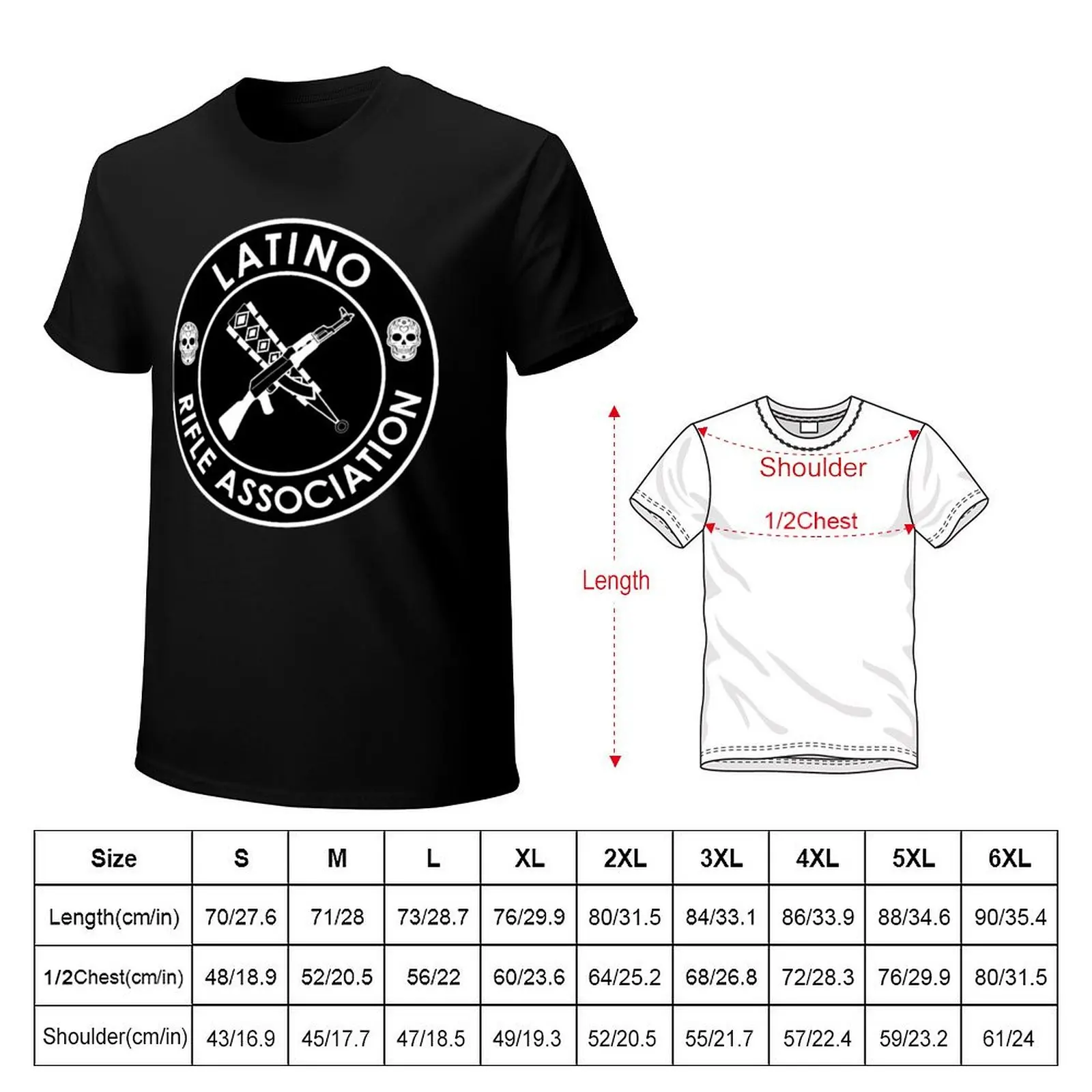 Latin Rifle Association T-Shirt Lightweight Running Sports T-Shirt
