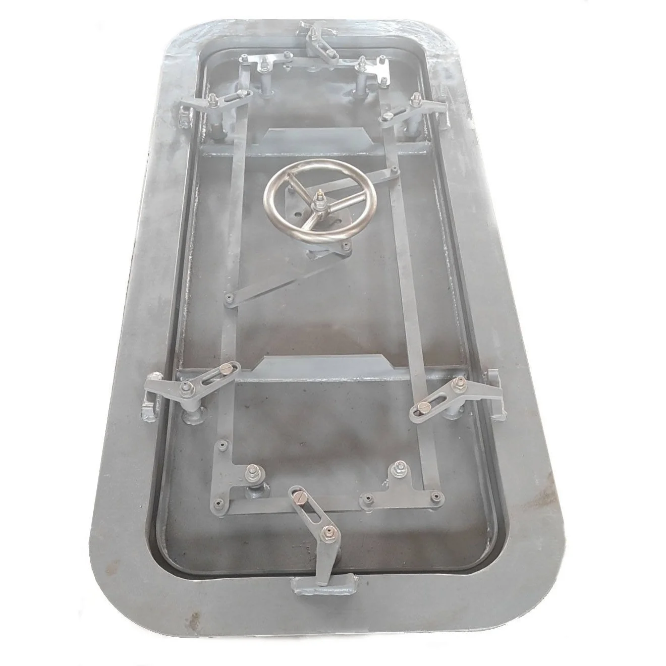 Xinchen Factory Sales Steel Eco-friendly Grey Square Quick Action Flush Type Watertight Door for Ship