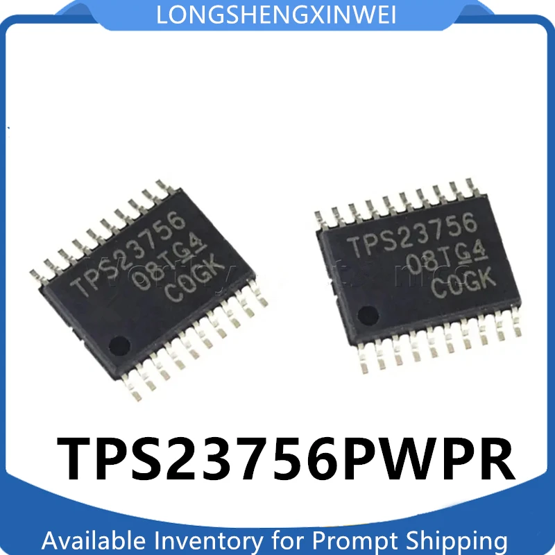 1PCS New TPS23756PWPR TPS23756 HTSSOP-20 High Power/High Efficiency PoE Interface and DC/DC Controller