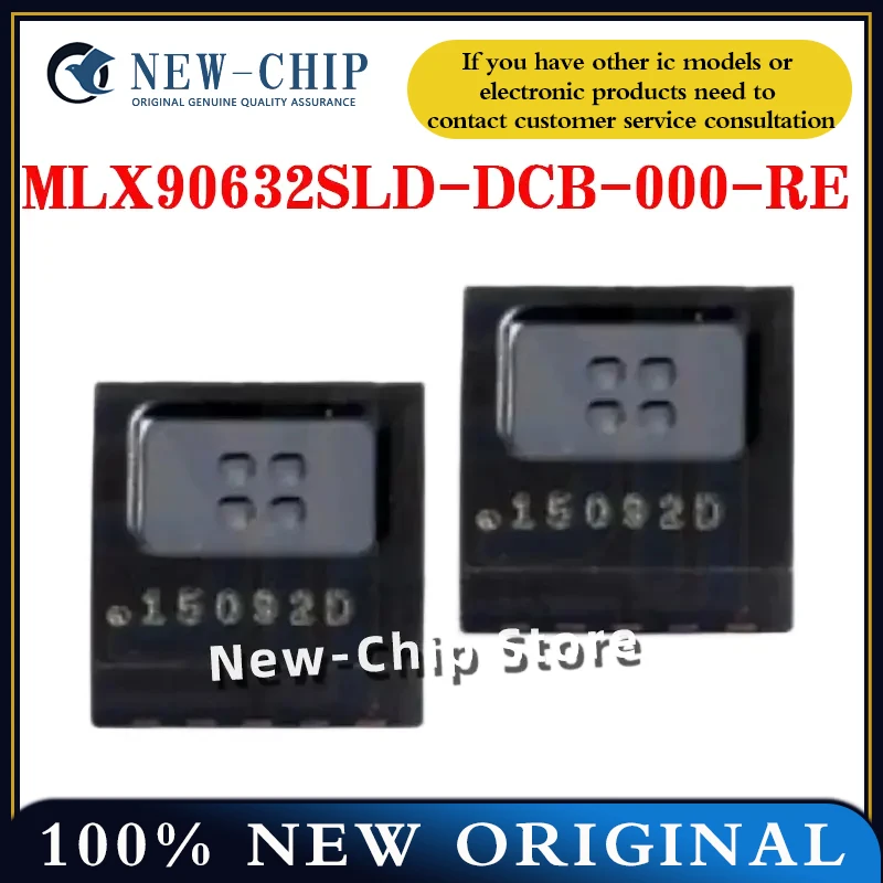 

1PCS-50PCS/LOT MLX90632SLD-DCB-000-RE SFN5 MLX90632SLD New Original