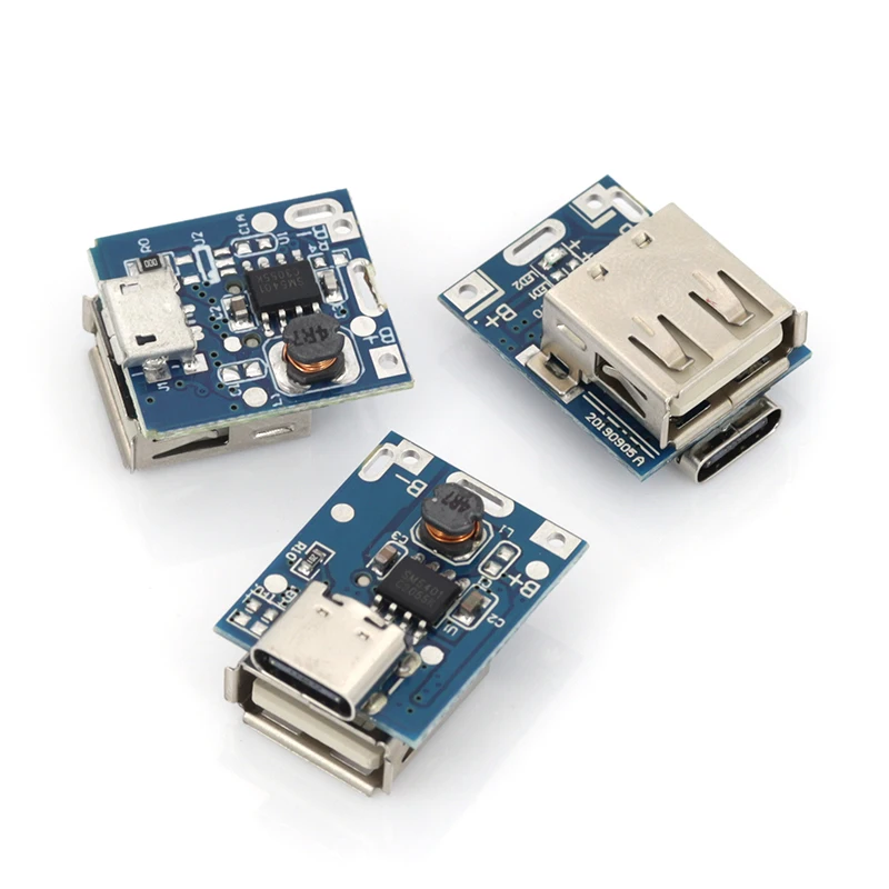 5V Step Up Power Supply Boost Converter Module Lithium Battery Charging Board Protection Board LED Display MICRO USB Charger DIY — zdjęcie 7