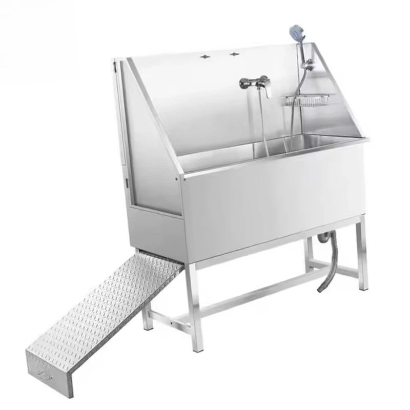 

Профессиональная ванна для груминга собак: экологичная раковина из нержавеющей стали для мытья собак или ветеринарной клиники, для зоотоваров