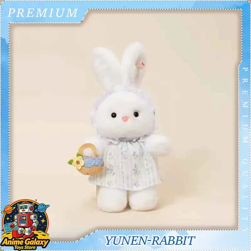 

Yunen Cute Rabbit Plush Doll Soft Stuffed Pillow Toy For Girls Bedroom Decor Lovely Collectible Ornament Birthday Holiday Surpri