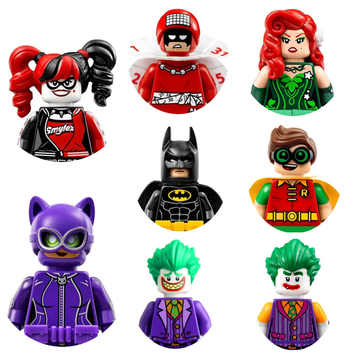 

Superhero DC Batman Robin the Joker Mini action figures Children's building blocks Bricks assemble character puzzle toys