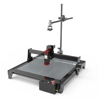 K1-40W Mini Laser Engraving Machine for Stainless Steel and Glass Bottle With Laser Head 460*460MM Laser Cutting Machine