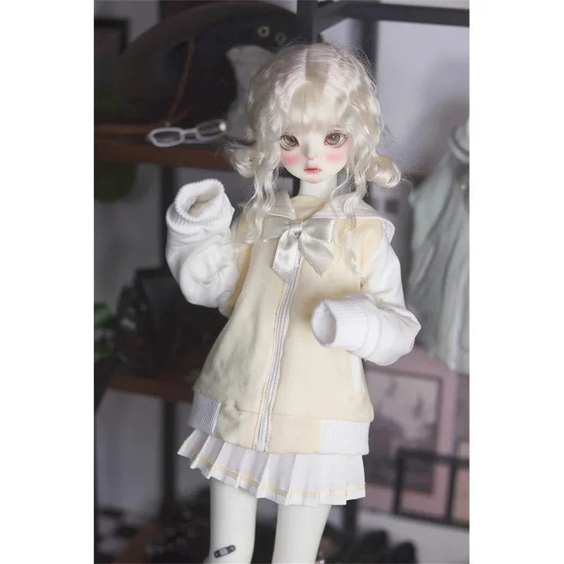 

Одежда для кукол BJD/SD 1/3, 1/4, 1/6: Комплекты с матросскими воротниками для девочек, черные и желтые пальто, платья, юбки, разноцветные аксессуары для кукол (куклы в комплект не входят)