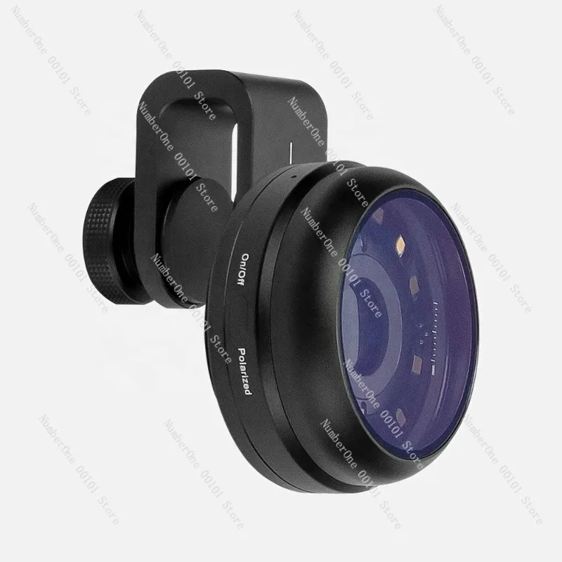 10X Smartphone Dermatoscope DE-400 Polarized Non-Polarized Skin Analyzer