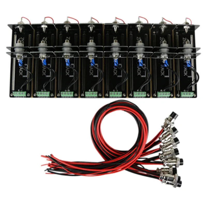 for 32650/26650/18650 /AA/ AAA/ Lithium Battery 10A Test Bracket 8 Channel 4-wire Test Stand Battery Holder