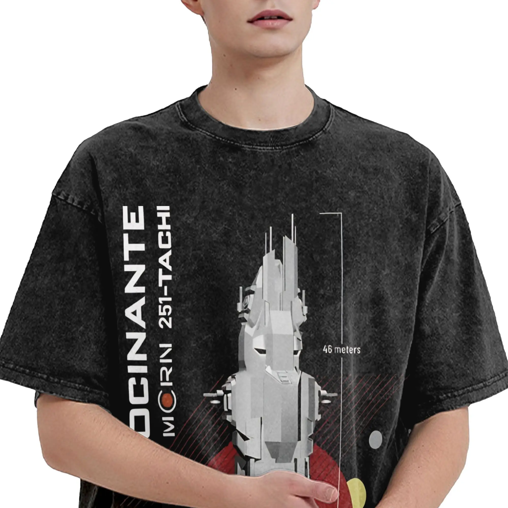 The Expanse   T Shirts Men's  Cotton Fashion T-Shirts O Neck  Tees Short Sleeve Clothes Birthday Gift