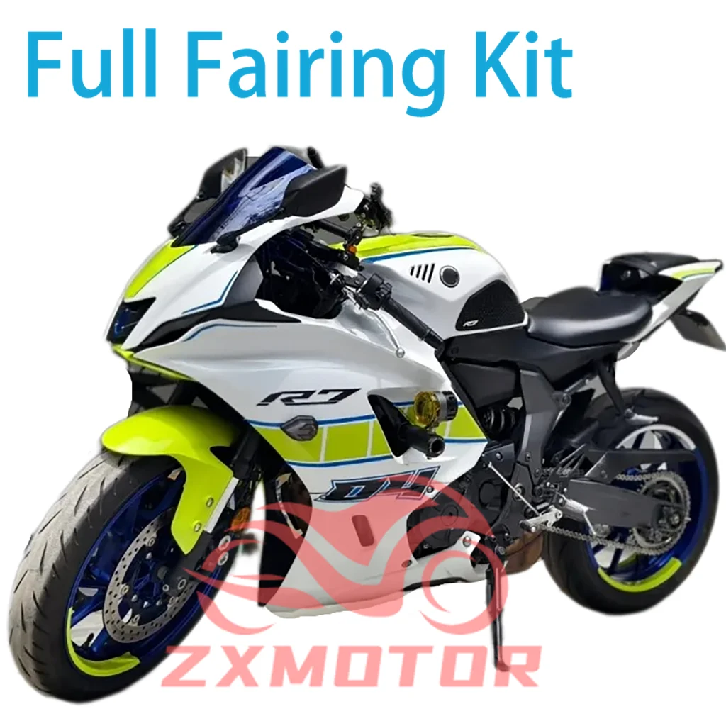 

For YAMAHA YZFR7 22 23 24 Motorcycle ABS Fairing Kit YZF R7 2022 2023 2024 Injection Prime Aftermarket Fairings