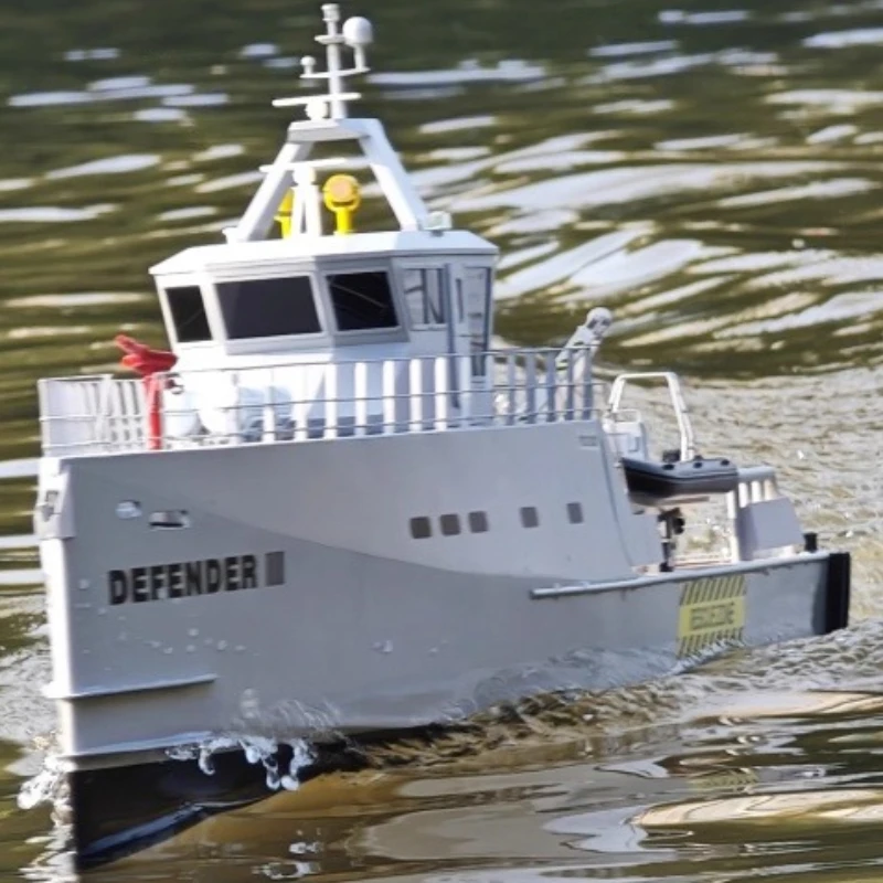 シーアックス 1/35 デュアルモーター ラジコンボート シミュレーション組み立て RCボート 男の子向け 水上モデル おもちゃボート DIYキット