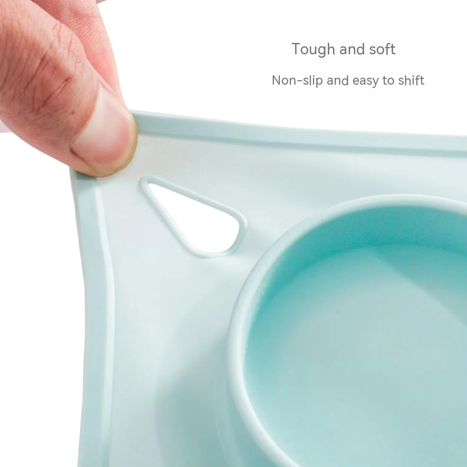 1 قطعة حصيرة اللوحة سيليكون الصباغ لوحة غير عصا الحرفية حصيرة المائية ختم الصباغ لوحة الأطفال رسم حصيرة #5