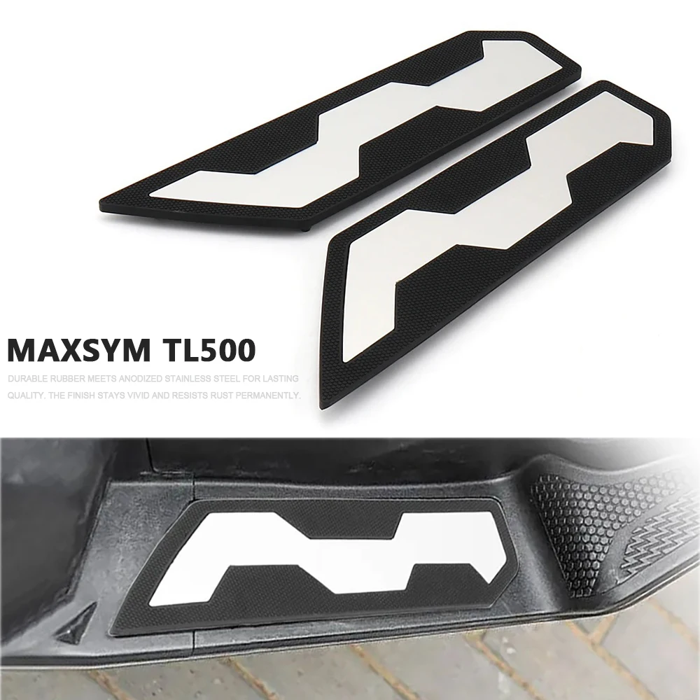 

New Footrest Set For SYM MAXSYM TL500 Maxsym TL 500 Motorcycle Rider Foot Pegs Foot Pedals Floorboards Footplate