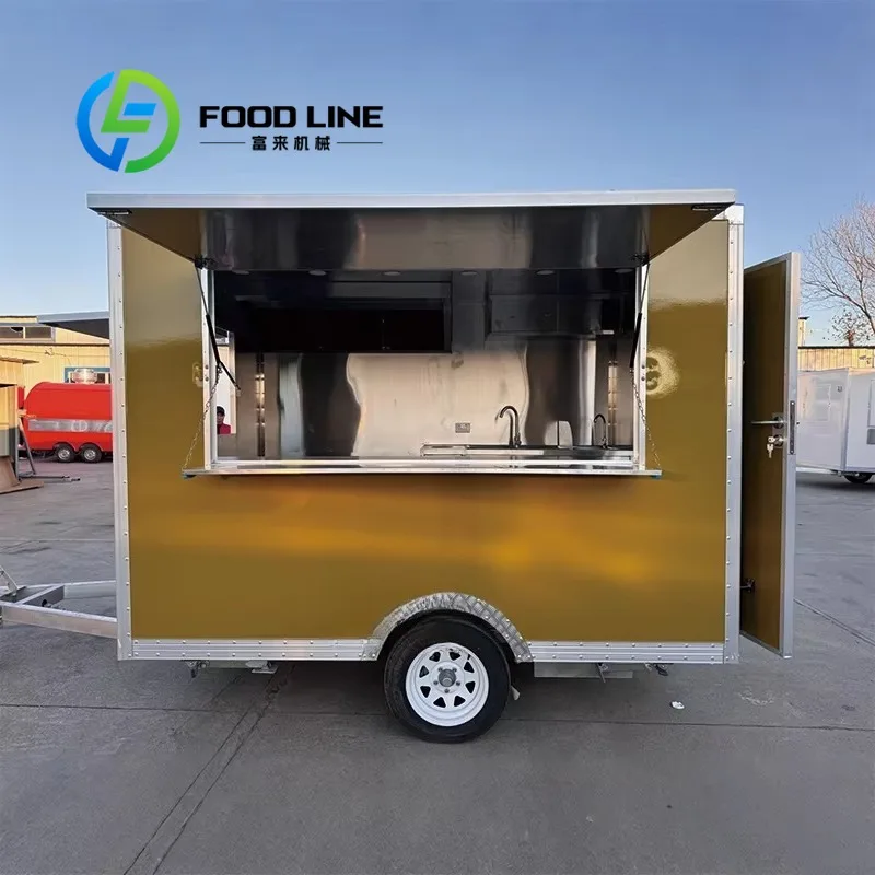 Best Selling Multi Functional Outdoor Food Trailer Premium Quality Mobile Food Trucks for Outdoor Use