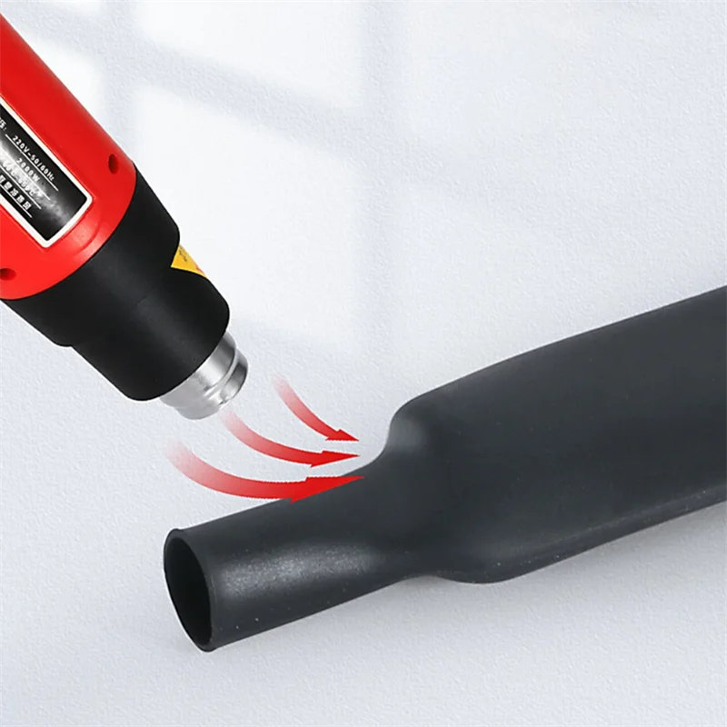 330PCS Heat Shrink Tube Kit Thermoresistant Tubing Heat Shrink Wire Wrapping Electrical Connection Cable Insulation Sleeved