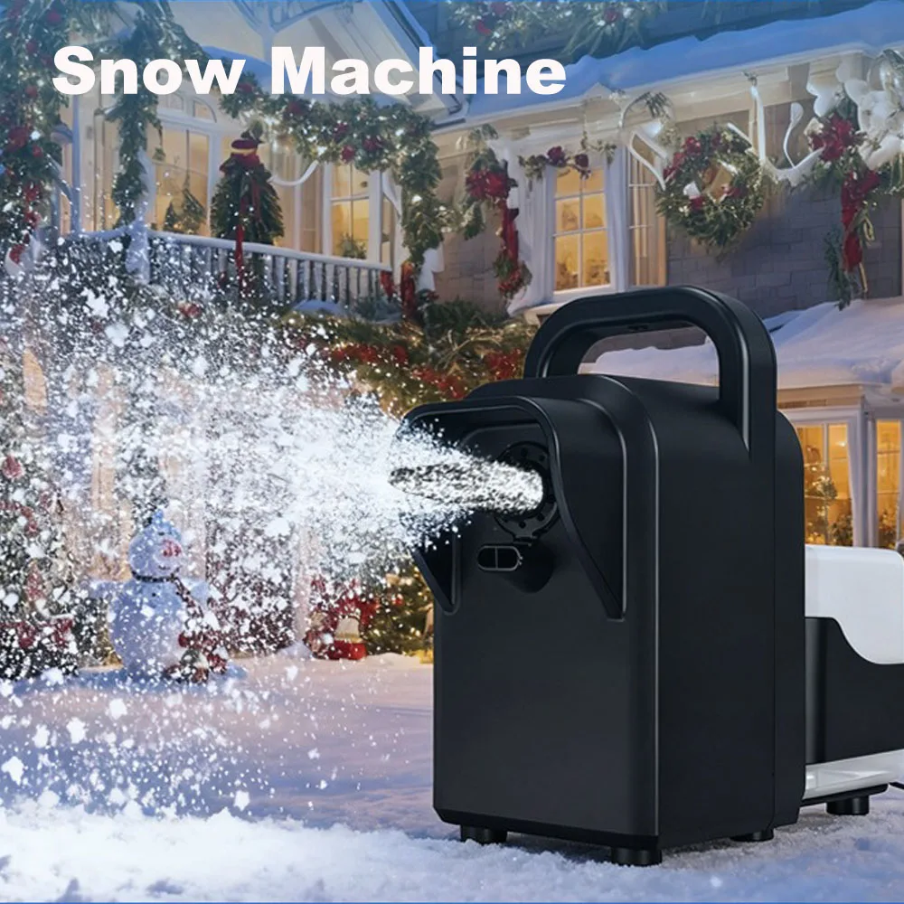 آلة الثلج بالتحكم عن بعد بقدرة 450 وات، آلة ندفة الثلج ذات درجة خارجية عن بعد، معدات DJ للمرحلة الاحترافية #1