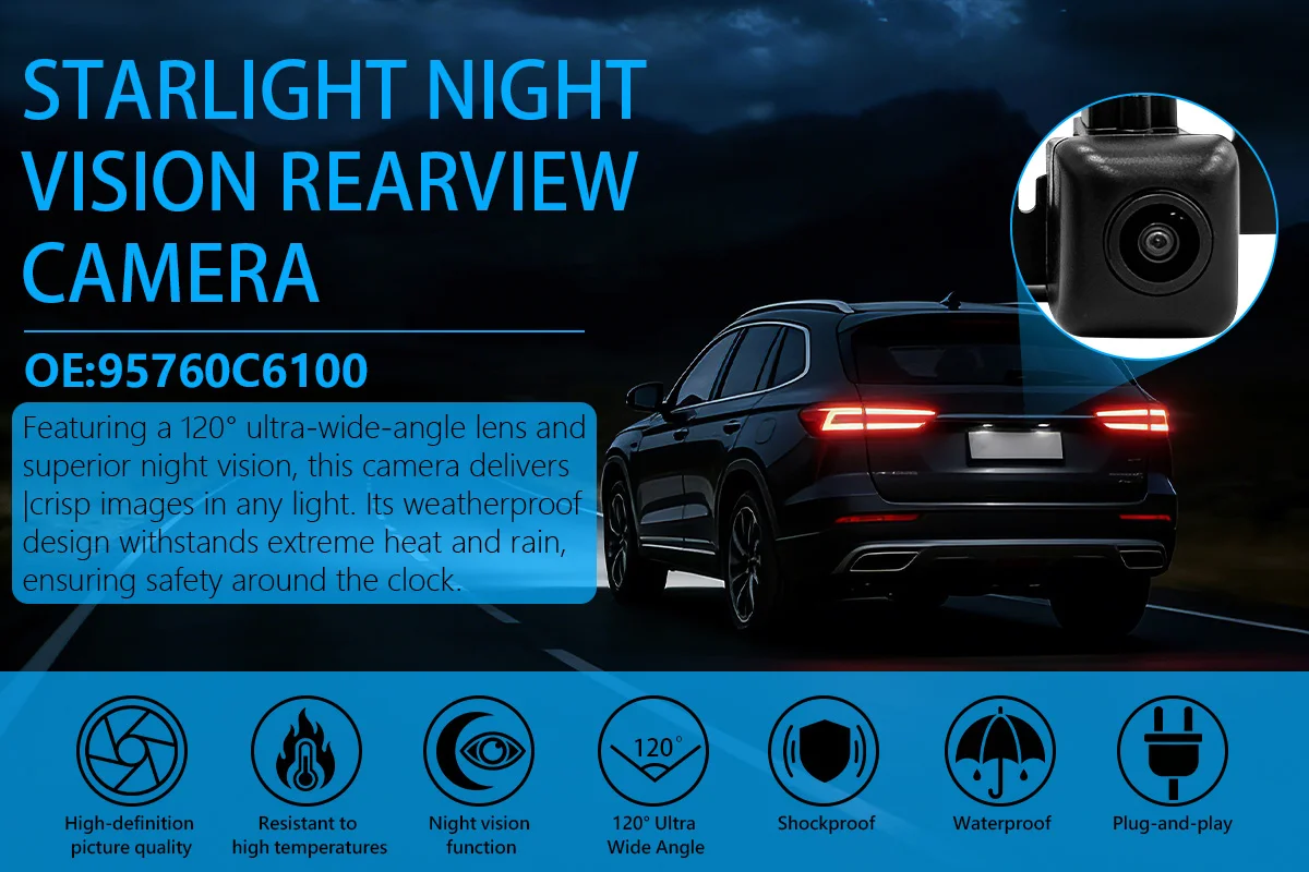 Auto-Parkassistent-Rückfahrkamera 95760C6100 für KIA Sorento 2016-2018 Ersatz für 95760-C6100 Rückfahrkamera – Detail 1