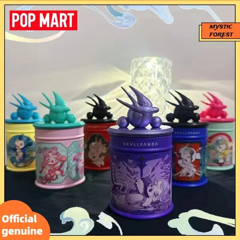 

POP MART SKULLPANDA the Mirage Series Aromatherapy Scented Candle Blind Box Home Decor Figurine Mystery Ornament Toy