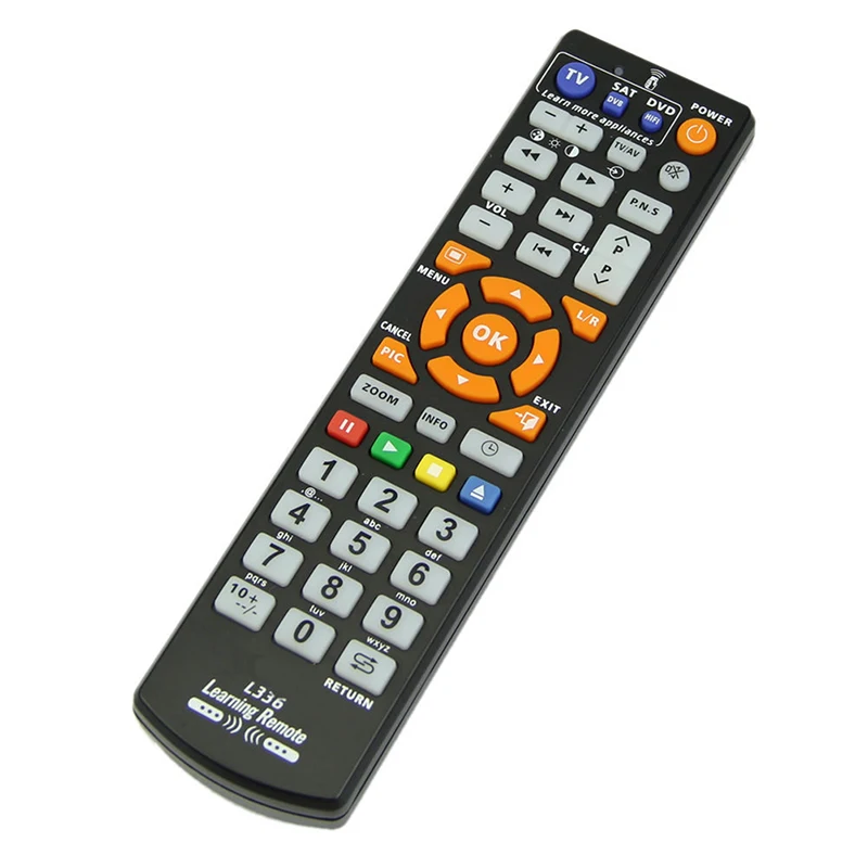 L336 Universal Smart Remote Control With Learn Function For TV CBL DVD SAT