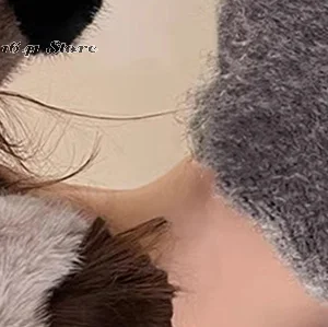 

Модная осенне-зимняя плюшевая веревка для волос; Изысканная резинка для волос с имитацией норки для женщин